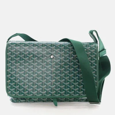 Pre-owned Goyard Ine Capetien Messenger Bag In Green