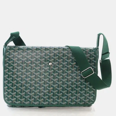 Pre-owned Goyard Ine Capetien Mm In Green