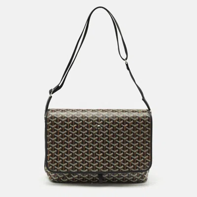 Pre-owned Goyard Ine Coated Canvas Capetien Messenger Mm Bag