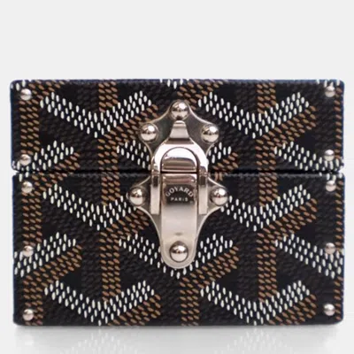 Pre-owned Goyard Ine Regence Trunk In Black