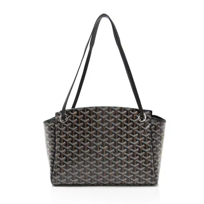 Pre-owned Goyard Ine Rouette Pm Shoulder Bag In Black
