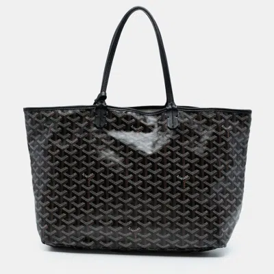 Pre-owned Goyard Ine Saint Louis Gm In Black