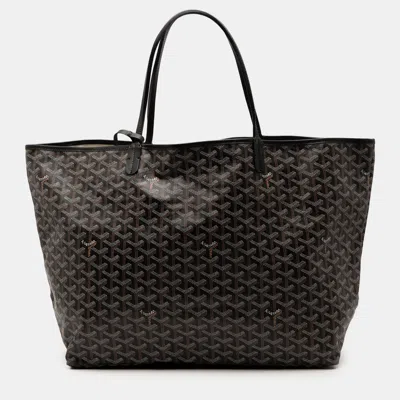 Pre-owned Goyard Ine Saint Louis Gm In Black