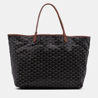 Pre-owned Goyard Ine Saint Louis Gm In Black