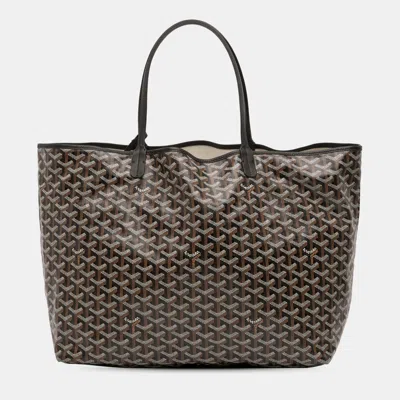 Pre-owned Goyard Ine Saint Louis Gm In Black