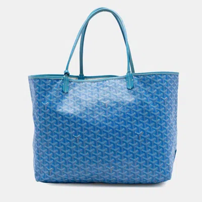 Pre-owned Goyard Ine Saint Louis Gm In Blue