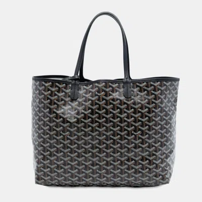 Pre-owned Goyard Ine Saint Louis Pm In Black