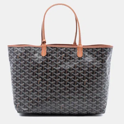 Pre-owned Goyard Ine Saint Louis Pm In Black