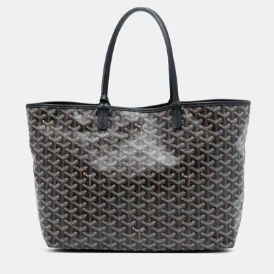 Pre-owned Goyard Ine Saint Louis Pm In Black