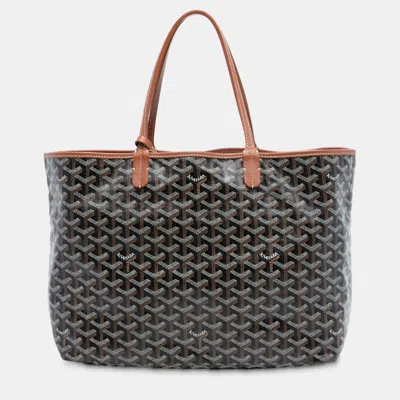 Pre-owned Goyard Ine Saint Louis Pm In Black