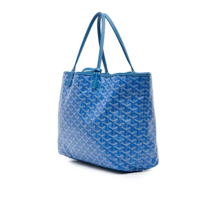 Pre-owned Goyard Ine Saint Louis Pm In Blue