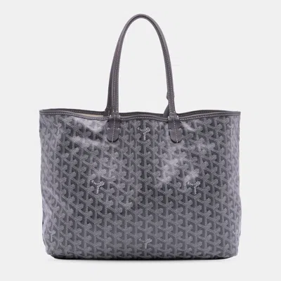 Pre-owned Goyard Ine Saint Louis Pm In Gray