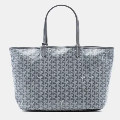 Pre-owned Goyard Ine Saint Louis Pm In Gray