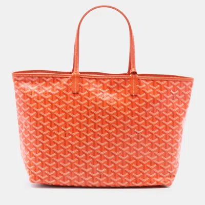Pre-owned Goyard Ine Saint Louis Pm In Orange