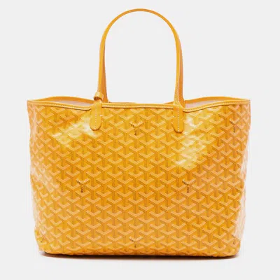 Pre-owned Goyard Ine Saint Louis Pm In Yellow