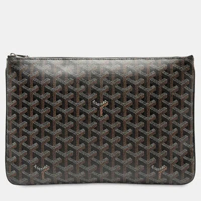 Pre-owned Goyard Ine Senat Mm In Black