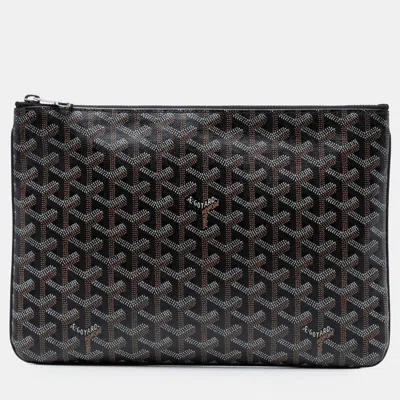 Pre-owned Goyard Ine Senat Mm In Black