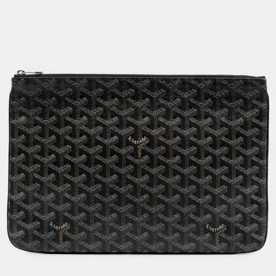 Pre-owned Goyard Ine Senat Mm In Black