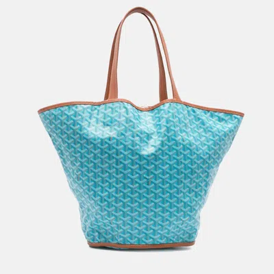Pre-owned Goyard Ine Tote Bag In Blue