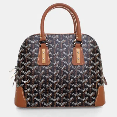 Pre-owned Goyard Ine Vendome In Brown