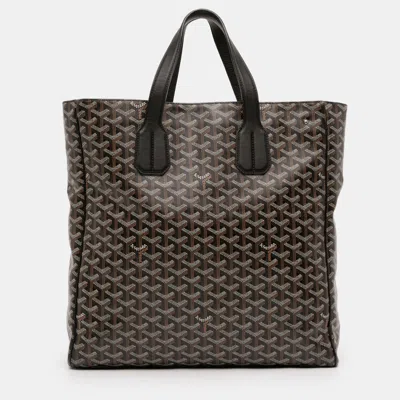 Pre-owned Goyard Ine Voltaire Tote In Black
