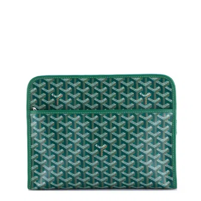 Pre-owned Goyard Jouvence Toiletry Pouch Coated Canvas Gm