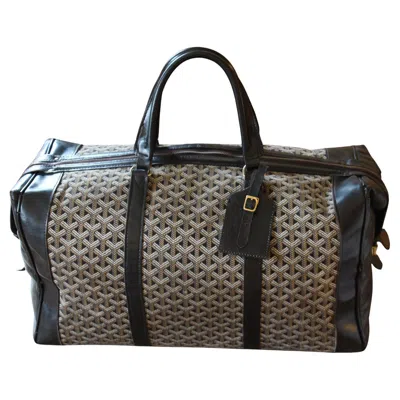 Pre-owned Goyard Large  Boston Bag, Large  Duffle Bag For Women And Men In Black