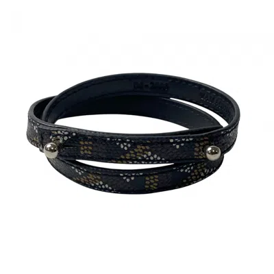 Pre-owned Goyard Leather Charm Bracelet () In Multi