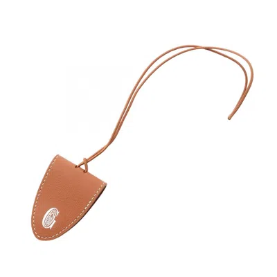 Pre-owned Goyard Leather Handbag Charm () In Brown