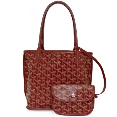 Pre-owned Goyard Leather Handbag Tote Bag () In Multi