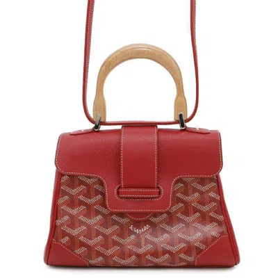 Pre-owned Goyard Leather Pvc Handbag Shoulder Bag ()