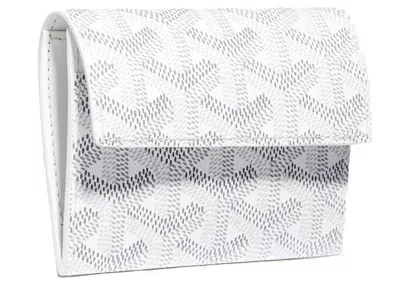 Pre-owned Goyard Marigny Wallet In White