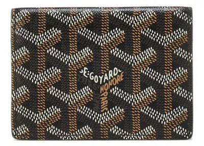 Pre-owned Goyard Men's  Business Card Holder Ine In Black