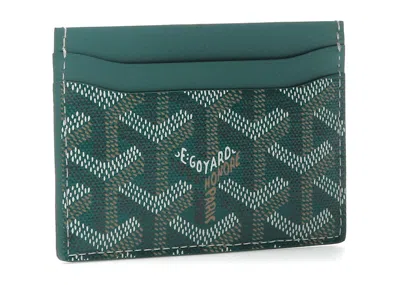 Pre-owned Goyard Men's  Saint Sulpice In Green