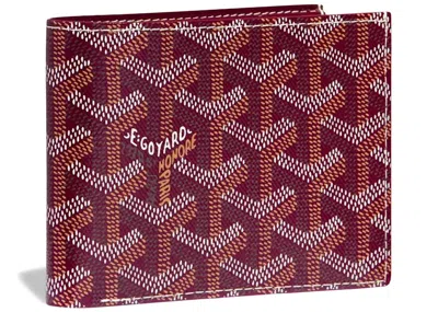 Pre-owned Goyard Men's  Victoire Wallet In Bordeaux