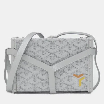 Pre-owned Goyard Menodiaire Shoulder Bag In Silver