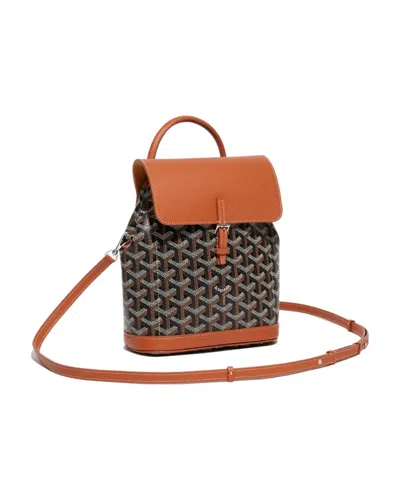 Pre-owned Goyard Mini Alpin Backpack In Multicolor