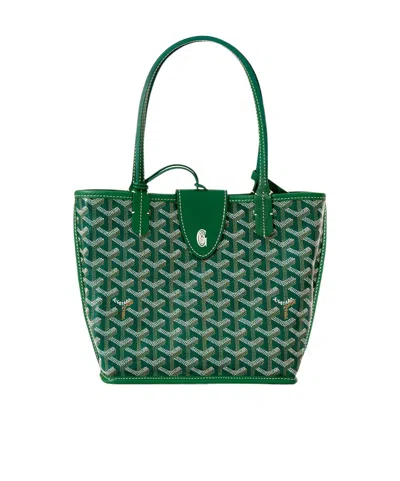 Goyard Mini Anjou Tote Bag In Green