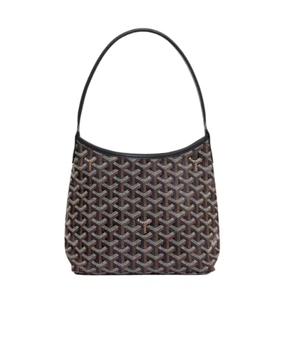 Goyard Mini Boheme Handbag In Black