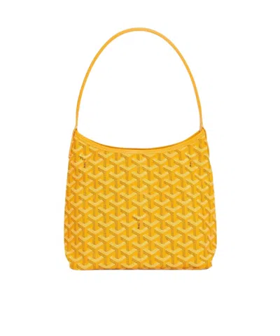Goyard Mini Boheme Handbag In Yellow
