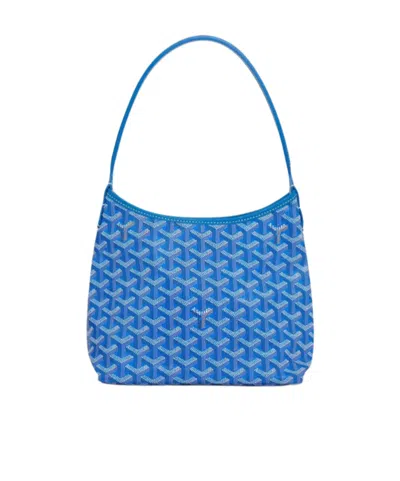 Goyard Mini Boheme Shoulder Bag In Blue