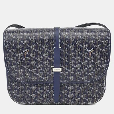 Pre-owned Goyard Multicolor Fabric Belvedere Mm