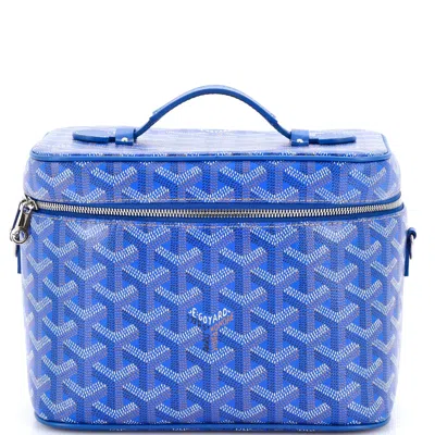Pre-owned Goyard Muse Vanity Case Coated Canvas