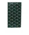 Goyard Pattern Wallet In Black