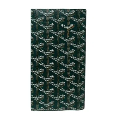 Pre-owned Goyard Pattern Wallet In Black
