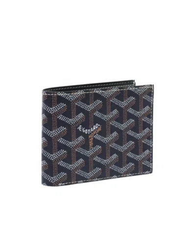 Pre-owned Goyard Pattern Wallet In Black
