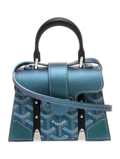 Pre-owned Goyard Pearly Ine Saigon Nano