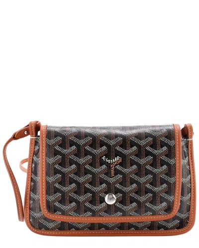 Pre-owned Goyard Plumet Clutch Wallet Coated Canvas (authentic Pre-loved)