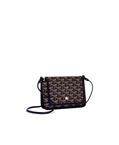 Pre-owned Goyard Plumet Pocket Wallet In Black