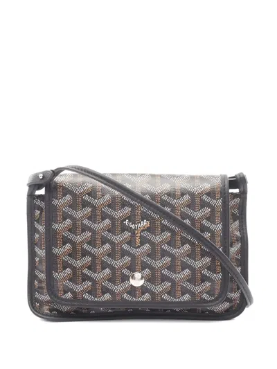 Pre-owned Goyard Plumet Shoulder Bag In Black